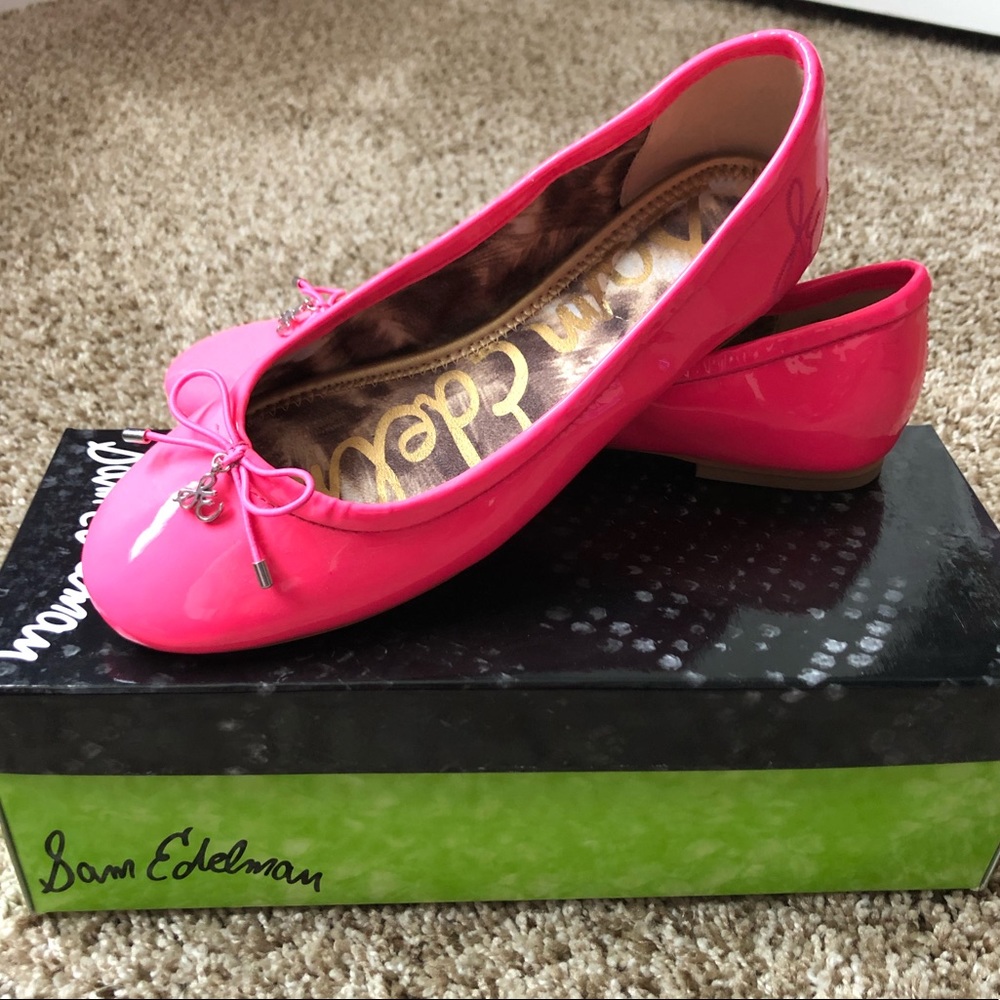 Women’s size 6M Sam Edelman Felicia flat in pink